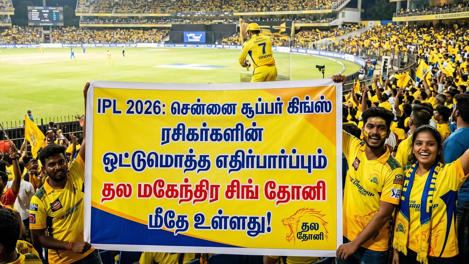 "தோனி வந்துட்டா இனி ஒரு தோல்வி கூட இருக்காது": சிஎஸ்கே ரசிகர்களின் நம்பிக்கையும் 'தல'யின் வருகையும்!