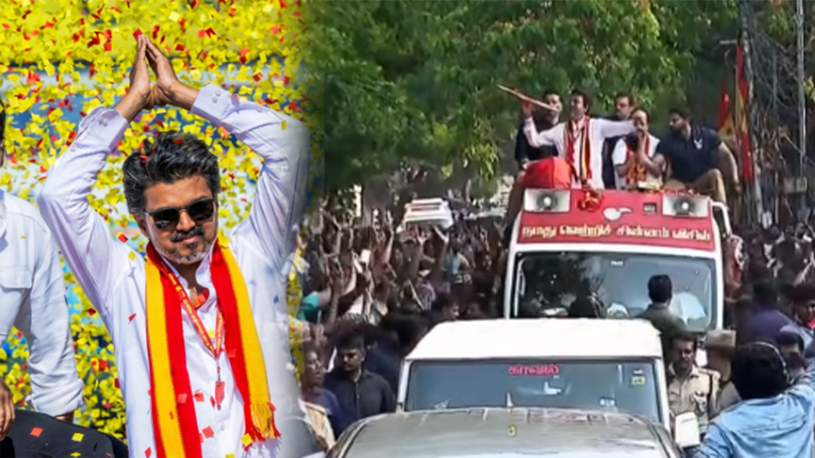 த.வெ.க. தலைவர் விஜய் மீது வழக்குப் பதிவு: தி.நகர் ரோடு-ஷோவில் விதிமீறலா?