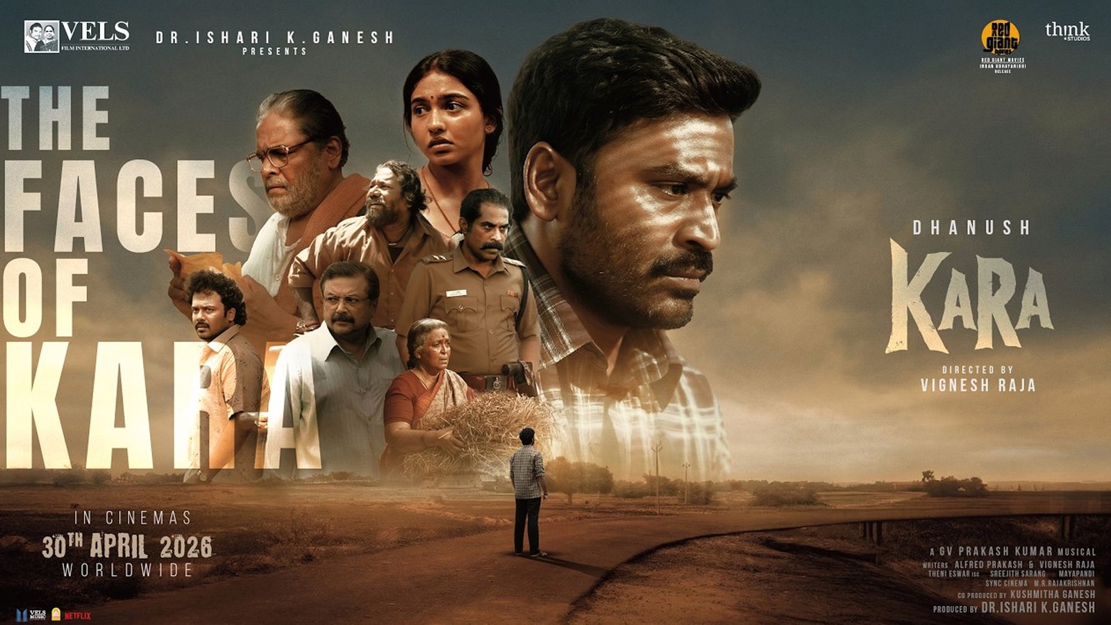 ‘கலை அசுரன்’ தனுஷ்! ‘கர’ ப்ரீ-ரிலீஸ் நிகழ்வில் புதிய பட்டம் வழங்கிய தயாரிப்பாளர் ஐசரி கணேஷ்!