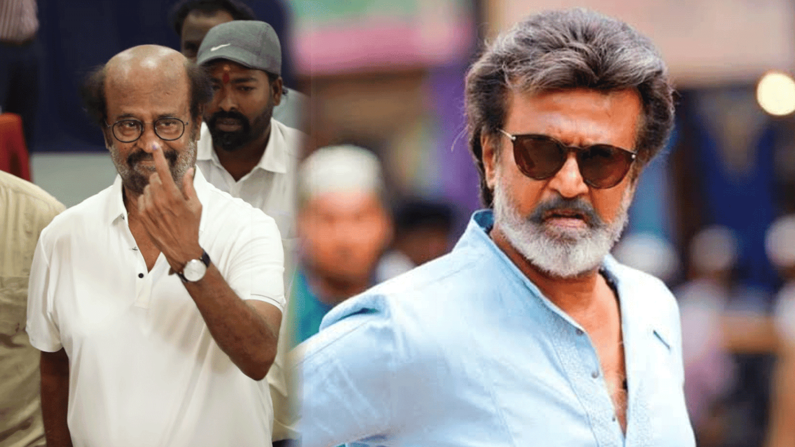 ஸ்டெல்லா மேரிஸ் கல்லூரியில் தனது ஜனநாயகக் கடமையை ஆற்றினார் நடிகர் ரஜினிகாந்த்!