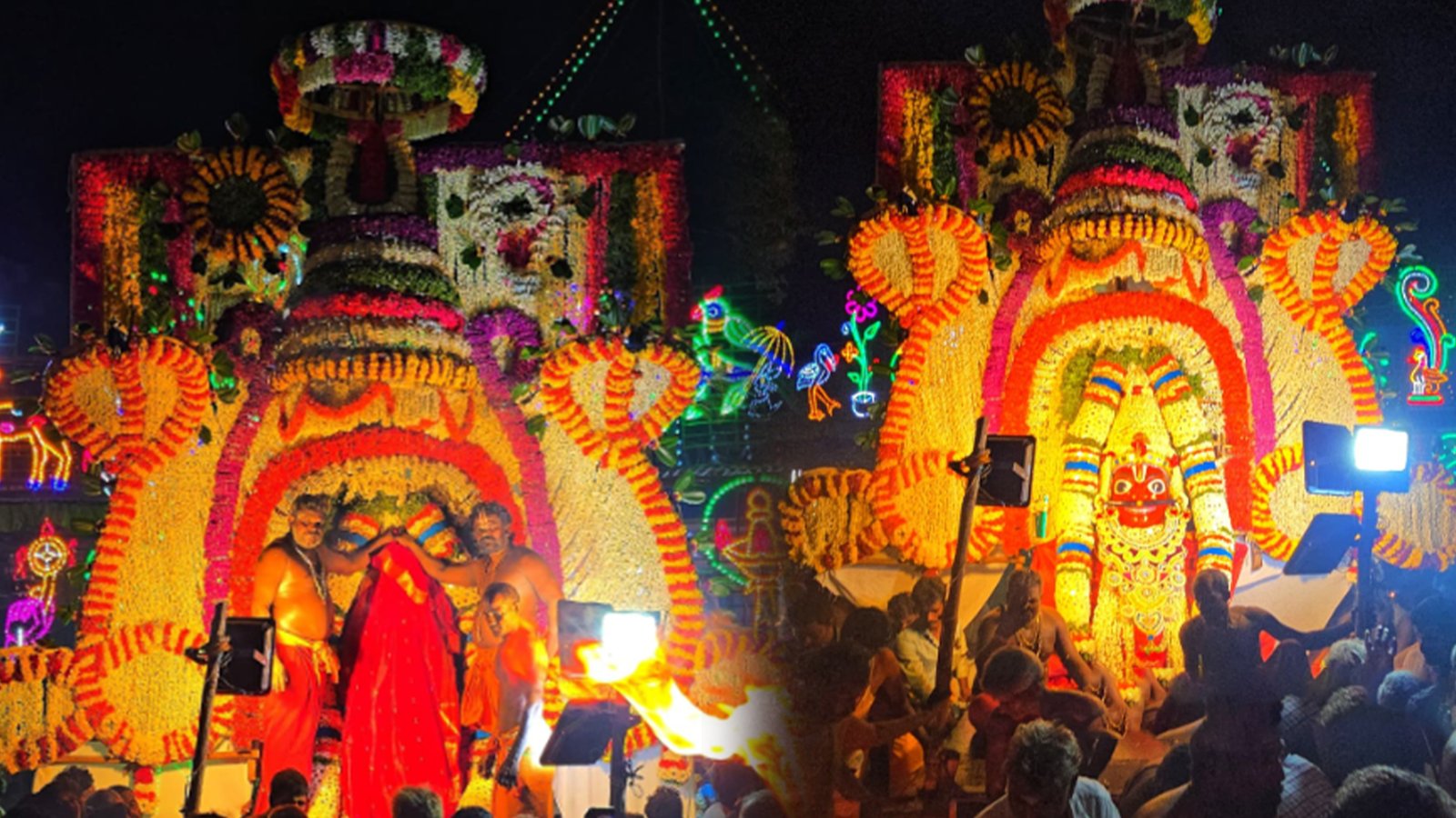 புகழ்பெற்ற கூவாகம் கூத்தாண்டவர் கோயிலில் துணிகரம் - சாமிக்கு அணிவிக்கப்பட்டிருந்த 23 சவரன் செயின் திருட்டு!