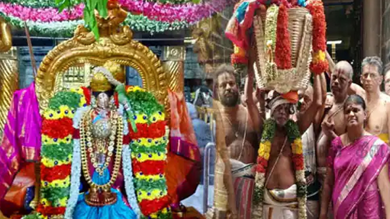 ஸ்ரீவில்லிபுத்தூரில் இருந்து மதுரை வந்தடைந்தது ஆண்டாள் மாலை: கள்ளழகர் சூடி மகிழப் பட்டு வஸ்திரம், கிளி தயார்!