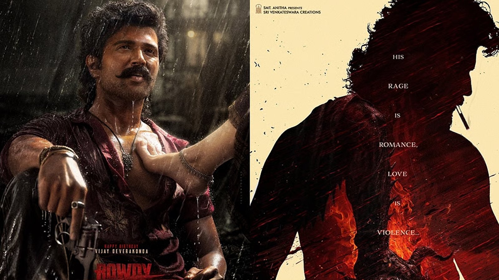 அன்புக்கு மட்டுமே அடிபணிவான் இந்த ரௌடி! விஜய் தேவரகொண்டா பிறந்தநாளில் வெளியான 'ரௌடி ஜனார்தனா' மாஸ் போஸ்டர்!