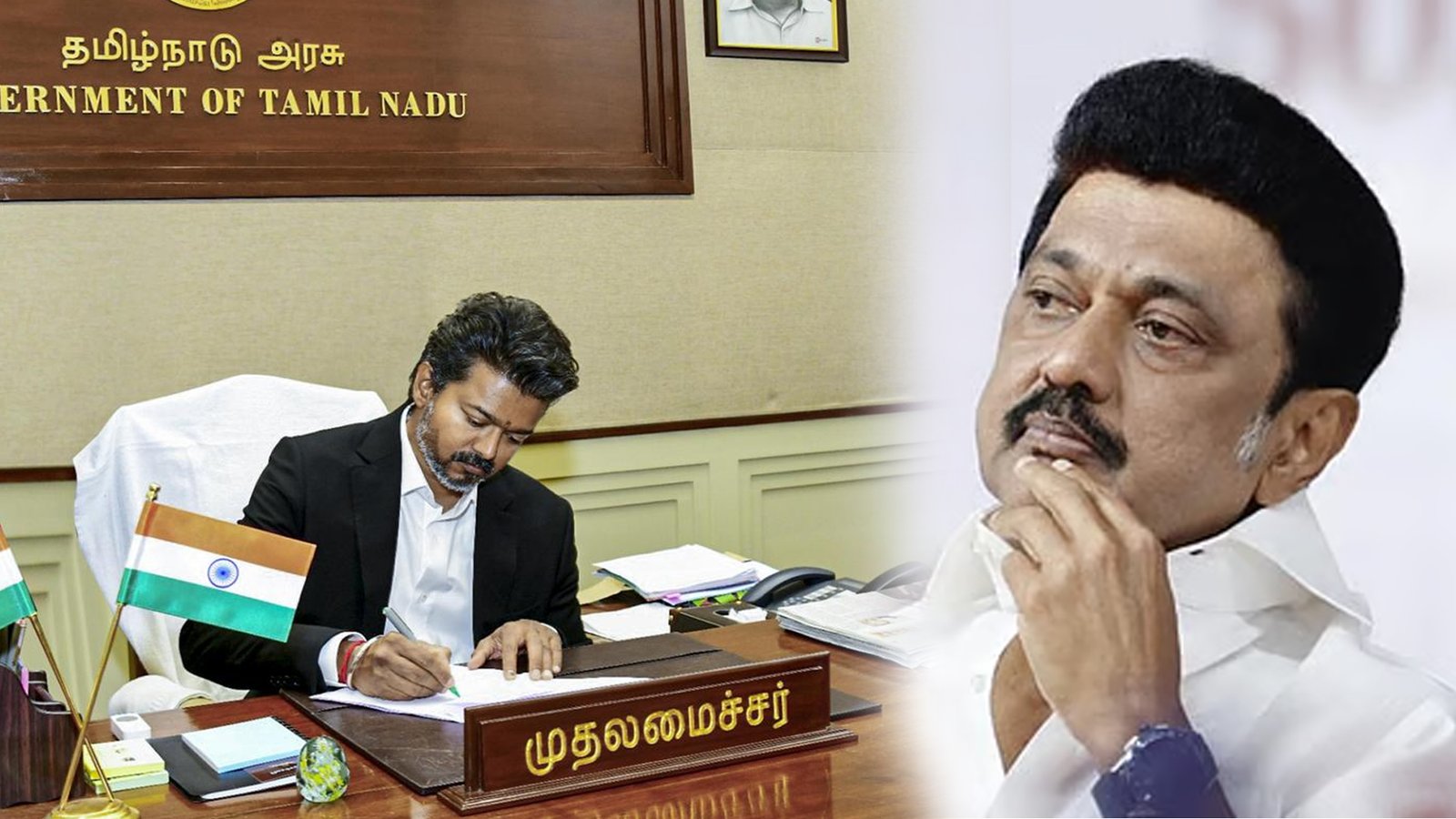 மாறும் அரசியல் கலாச்சாரம்: ஆழ்வார்பேட்டை இல்லத்தில் தி.மு.க. தலைவர் மு.க.ஸ்டாலினை இன்று சந்திக்கிறார் முதலமைச்சர் விஜய்!