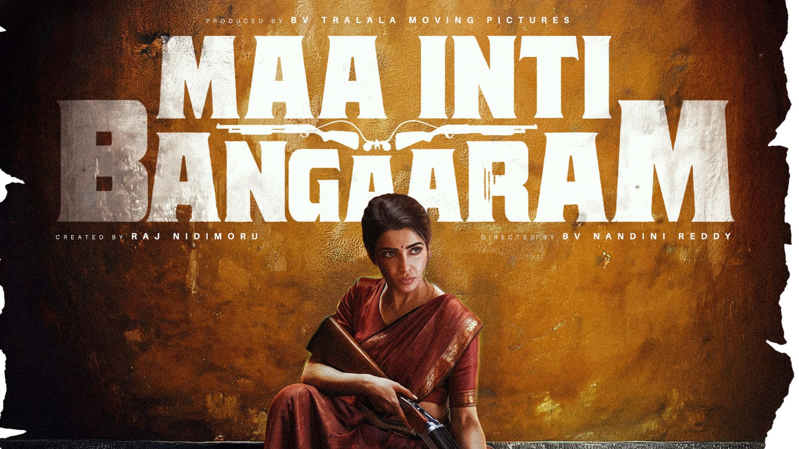 "பீஸ்ட் மோடில் குயின் சமந்தா!" - அதிரடி போஸ்டருடன் ‘மா இன்டி பங்காரம்’ ரிலீஸ் தேதி அறிவிப்பு!
