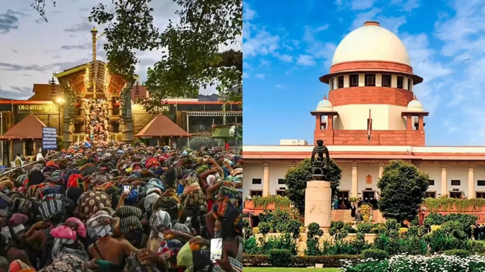 சபரிமலை வழக்கு: அனைத்து வயது பெண்களையும் அனுமதிப்பது குறித்த தீர்ப்பை ஒத்திவைத்தது உச்ச நீதிமன்றம்!