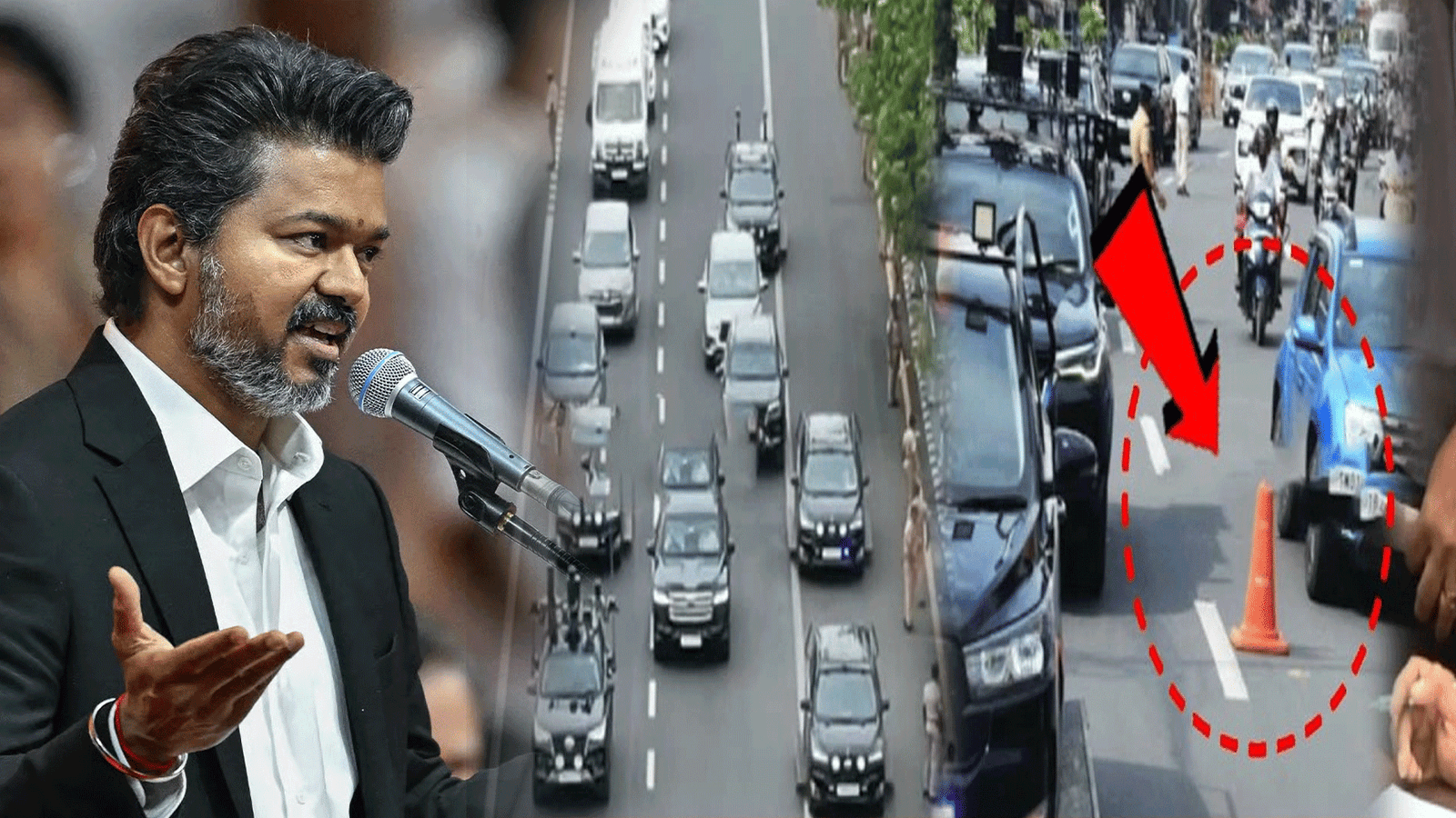 "பொதுமக்களுக்கு இடையூறு ஏற்படக் கூடாது" - காரக்டே பயணத்தின் போது போக்குவரத்து சீரமைக்க முதல்வர் விஜய் அதிரடி அறிவுறுத்தல்!