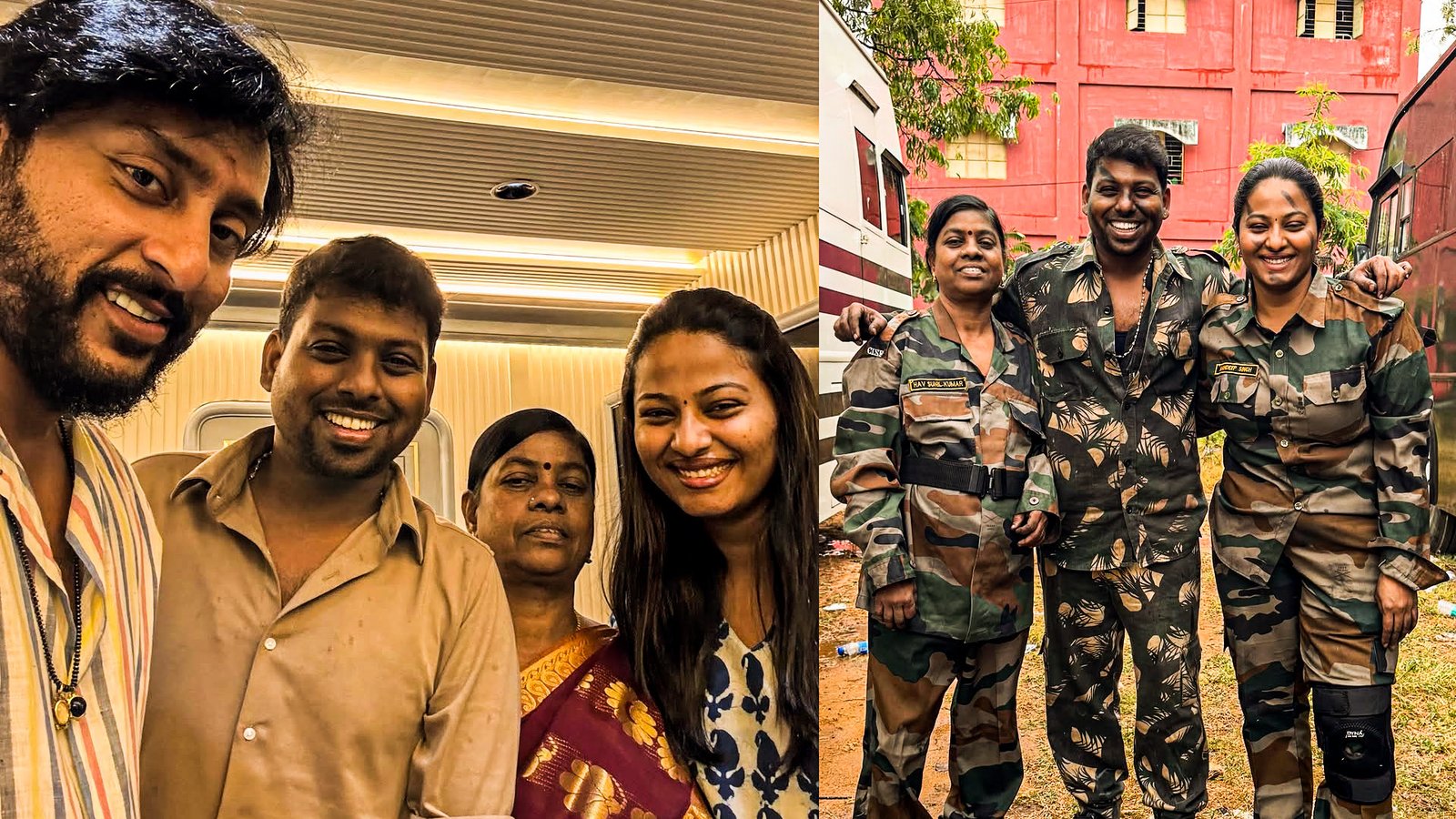 "சூர்யா மற்றும் ஆர்.ஜே. பாலாஜிக்கு நன்றி" - 'கருப்பு' படத்தில் தீபாவிற்கு வாய்ப்பளித்த சதீஷ் அண்ணா!