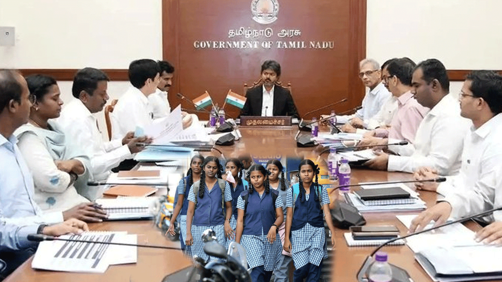 தமிழகத்தில் பள்ளிகள் திறப்பு எப்போது? முதலமைச்சர் விஜய் இன்று அவசர ஆலோசனை!