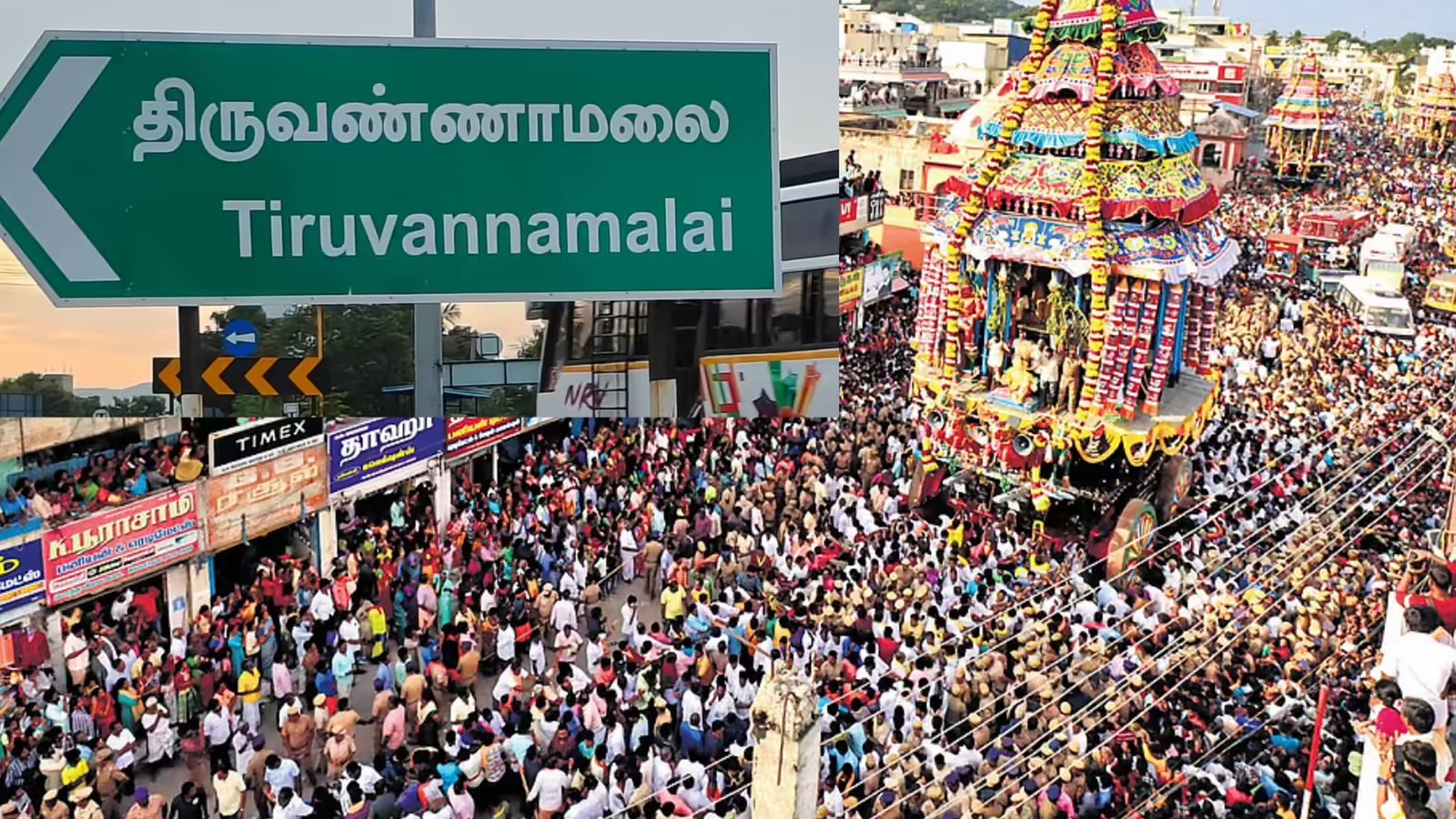 திருவண்ணாமலையில் பரபரப்பு: ஆட்சியர் உத்தரவிட்டுச் சென்ற அடுத்த நிமிடமே கிரிவலப் பாதையில் மீண்டும் முளைத்த கடைகள்! ஆக்கிரமிப்பாளர்களால் பக்தர்கள் அவதி!