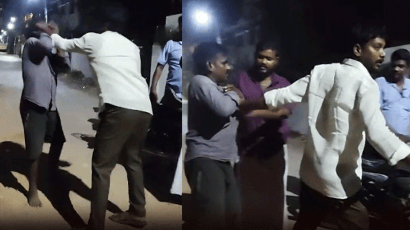 தாம்பரம் அருகே நள்ளிரவில் அதிரடி வன்முறை! பொக்லைன் ஆபரேட்டரை சரமாரியாகத் தாக்கிய தவெக விசுவாசிகள்? காரில் கொடியுடன் வந்து அட்டகாசம் செய்த நபர்களால் பரபரப்பு!