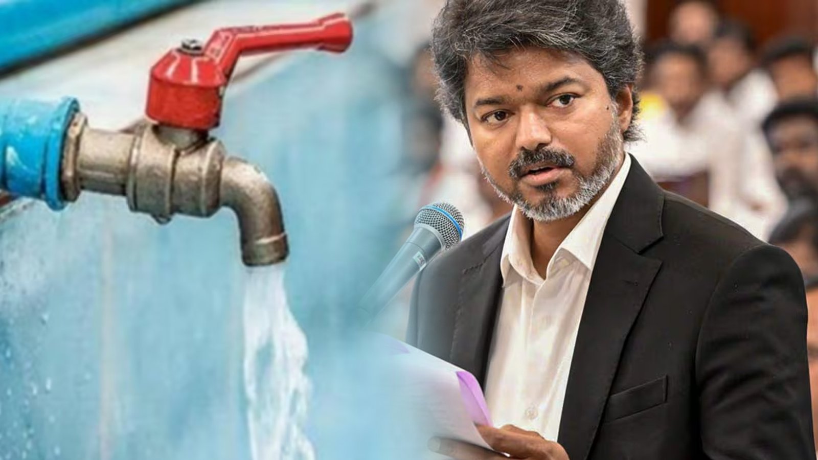 மாநகராட்சிகளில் 24 மணி நேரமும் தடையின்றி குடிநீர் வழங்க வேண்டும்" – அதிகாரிகளுக்கு முதலமைச்சர் விஜய் விதித்த 5 ஆண்டு அதிரடி காலக்கெடு! ₹1.5 லட்சம் கோடியில் மெகா திட்டம்!