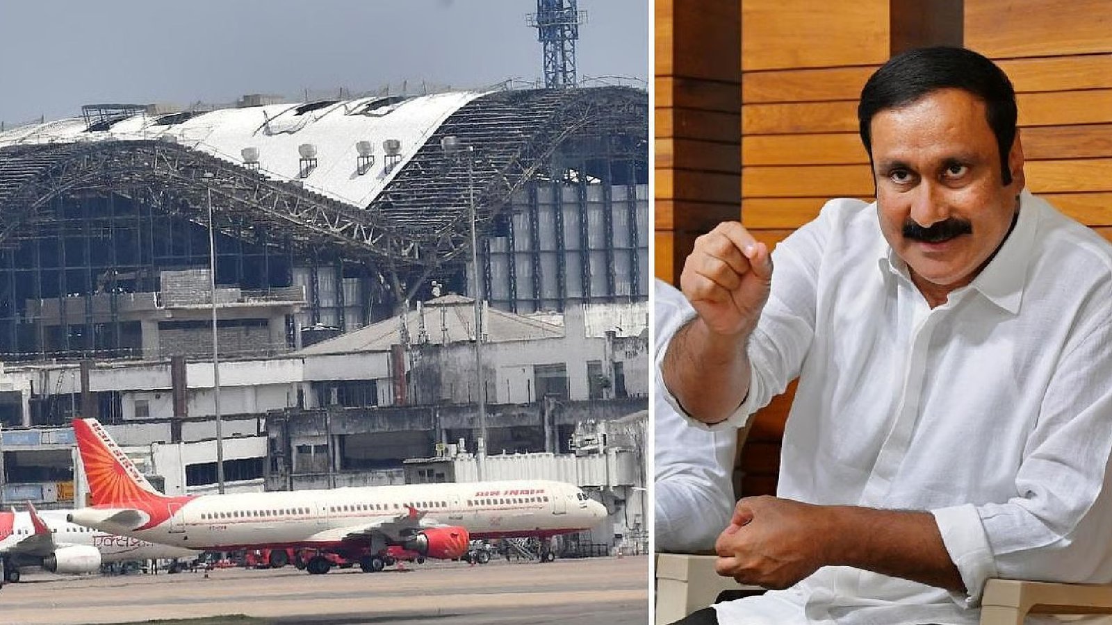 சென்னைக்கு 2-வது விமான நிலையம் அவசியம் – அன்புமணி ராமதாஸ் வலியுறுத்தல்