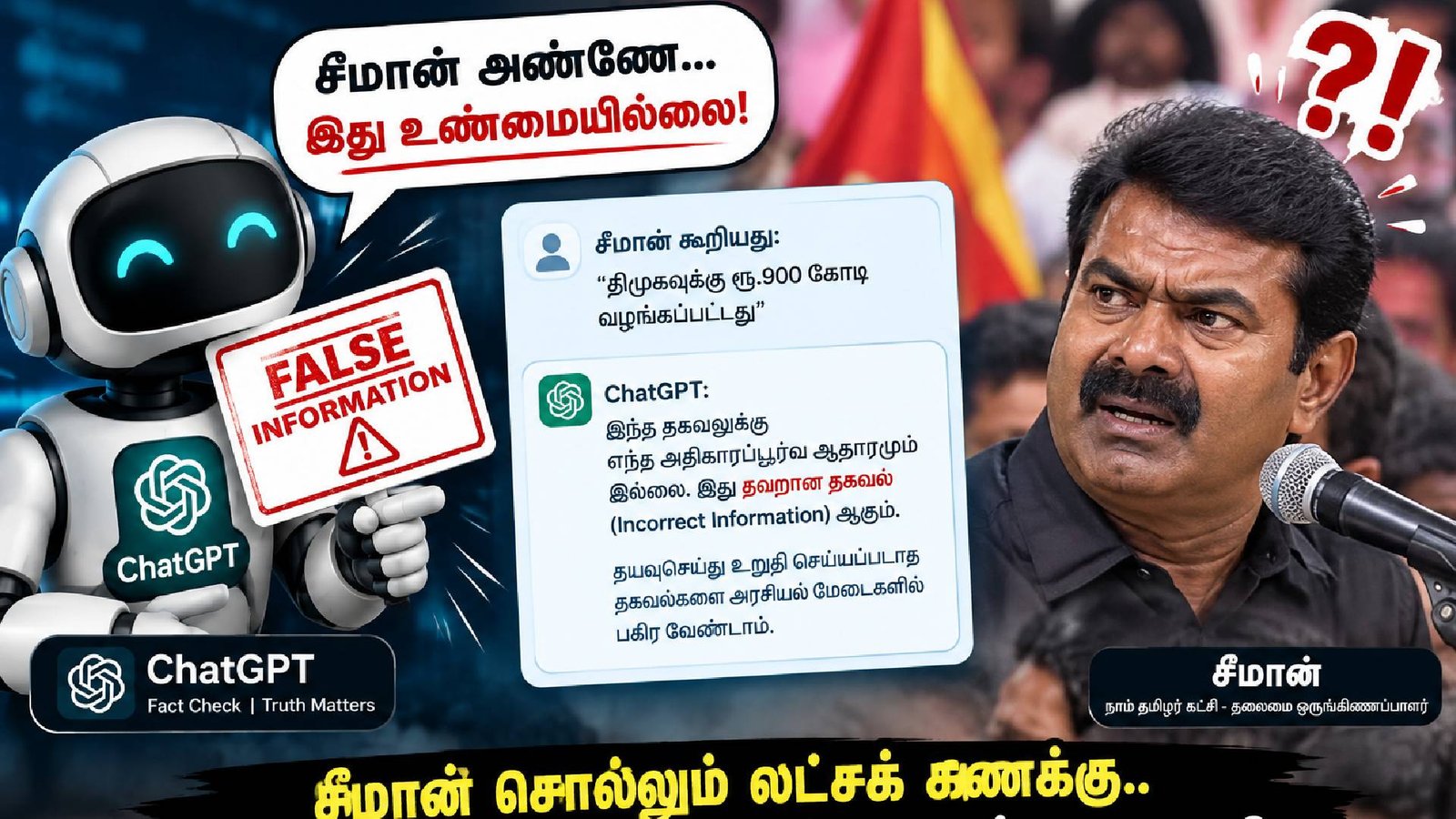 “சீமான் சொல்லும் லட்சக் கணக்கு.. கோடி கணக்கு.. எல்லாம் வெறும் கதையா?”