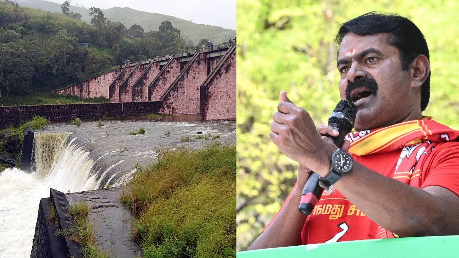 மேகதாது அணை கட்டும் முயற்சிக்கு தவெக அரசு அணுவளவும் அனுமதியளிக்கக் கூடாது! - சீமான்