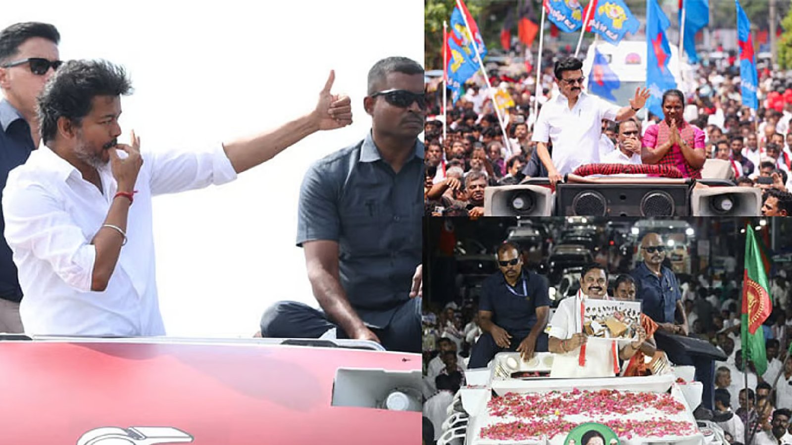 மதுராந்தகம், தாராபுரம் தொகுதிகளில் நாளை ஓய்கிறது பிரசாரம்: தலைவர்கள் தீவிர ஓட்டு வேட்டை!