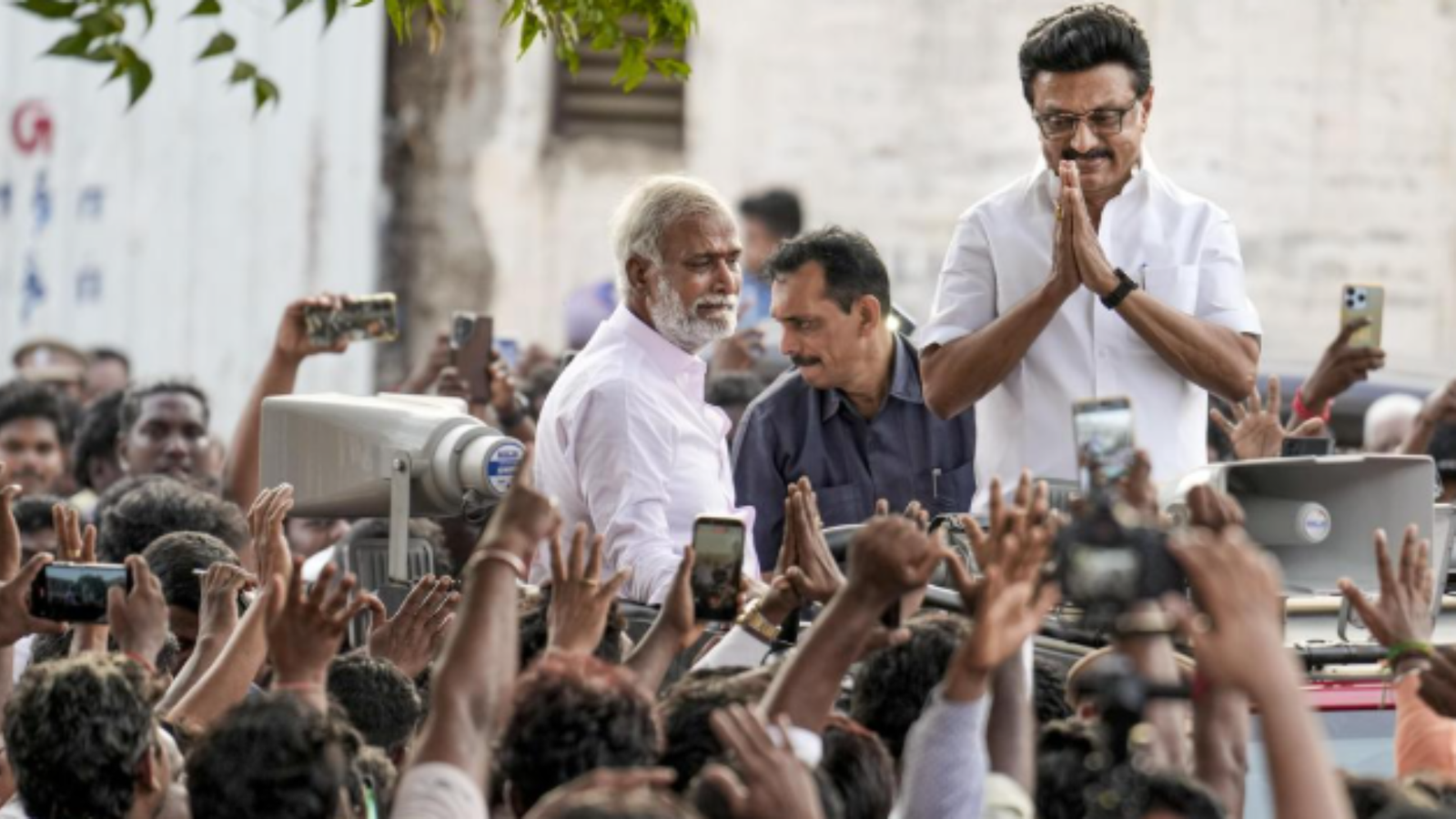 கொளத்தூரில்  நடந்த சதி...  ஸ்டாலினை எச்சரித்த திருமா!