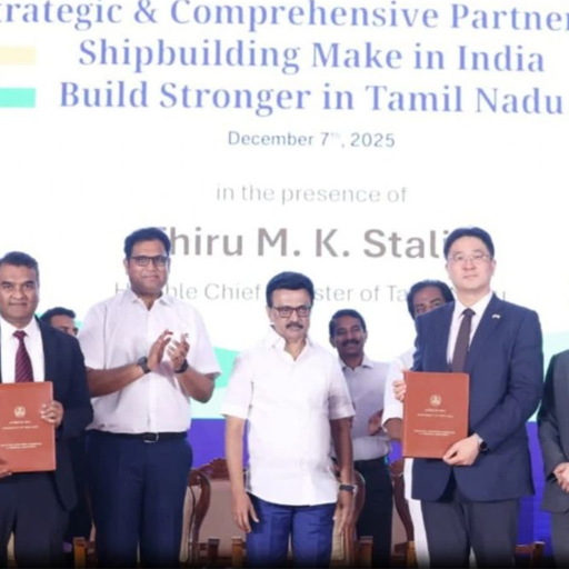 தூத்துக்குடியில் மெகா திட்டம்! ரூ.40,000 கோடியில் ஹூண்டாய் கப்பல் கட்டும் தளம்: அடுத்த மாதம் பணிகள் தொடக்கம்!