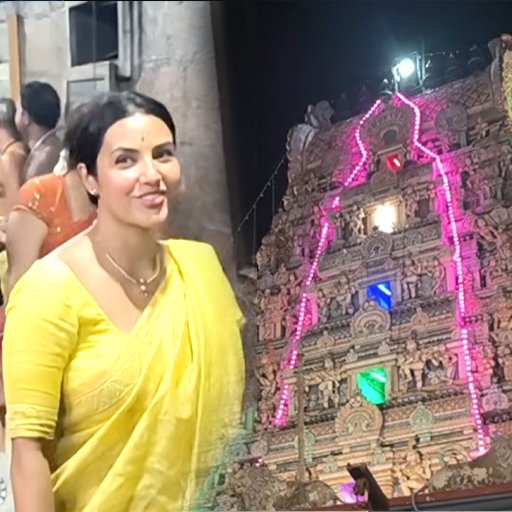 "மன அமைதி வேண்டுமா? ஒருமுறை இந்த கோவிலுக்கு வாங்க!" - திருவொற்றியூர் வடிவுடையம்மன் கோவிலில் நடிகை பிரியா ஆனந்த் நெகிழ்ச்சி!