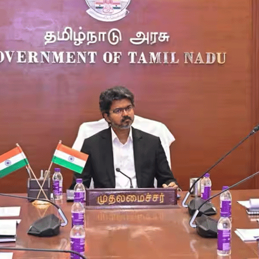 தலைமைச் செயலகத்தில் அதிரடி: TVS, BMW நிறுவன அதிகாரிகளுடன் முதல்வர் விஜய் அவசர ஆலோசனை!