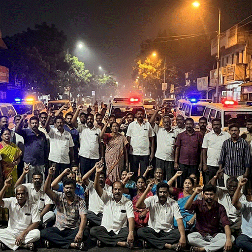 தாம்பரம் அருகே நள்ளிரவில் கொந்தளிப்பு: "இவங்கள ஏன் கைது பண்றீங்க?" – அத்துமீறிய வடமாநிலத்தவரைத் தட்டிக்கேட்ட உள்ளூர் இளைஞர்கள் கைது! பொதுமக்கள் அதிரடி சாலை மறியல்!