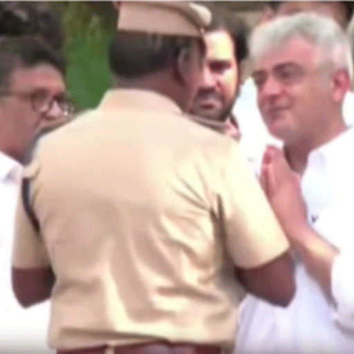 நெகிழ்ச்சித் தருணம்: "போலீசாருக்கு நன்றி" – தாயாரின் இறுதிச் சடங்கில் பாதுகாப்பு வழங்கிய காவல் துறையினருக்கு நடிகர் அஜித்குமார் நேரில் நன்றி தெரிவிப்பு!