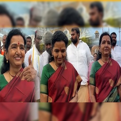 ஏழுமலையானின் பாதத்தில் முதலமைச்சர் விஜய்யின் தாய்! திருப்பதி திருமலையில் சோபா சந்திரசேகர் சிறப்பு சாமி தரிசனம்: பிரசாதம் வழங்கி கௌரவிப்பு!