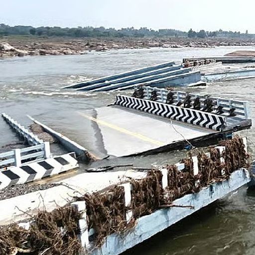 3 மாதத்தில் பாலம் இடிந்தது எப்படி..? முன்னாள் அமைச்சர் எ.வ.வேலு விளக்கம்