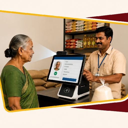 ரேஷன் கடைகளில் முக அங்கீகார முறை – முதியோர், மாற்றுத்திறனாளிகளுக்கு புதிய வசதி