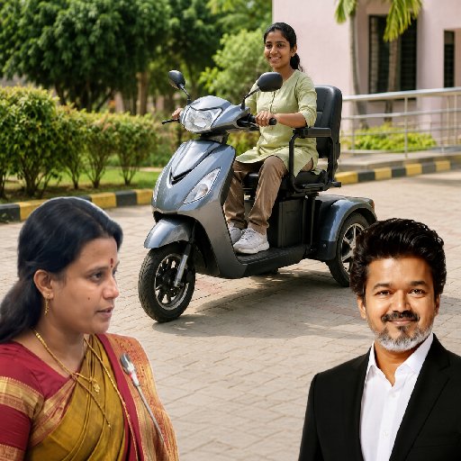 மாற்றுத்திறனாளிகளுக்கு சிறப்பு ஸ்கூட்டர் – ரூ.4 கோடியில் புதிய திட்டம் அறிவிப்பு