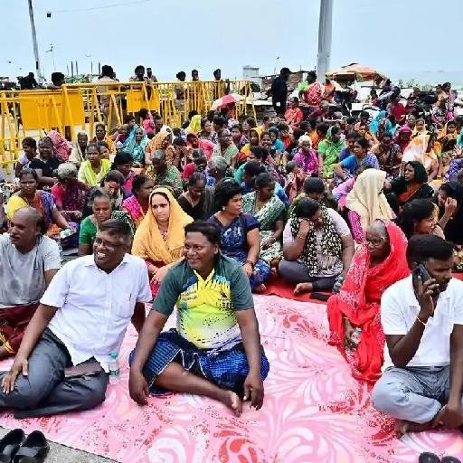 புதிய தலைமைச் செயலகம் அமைக்க எதிர்ப்பு தெரிவித்து மீனவர்கள் ஆர்ப்பாட்டம்: பட்டினப்பாக்கத்தில் போலீஸ் குவிப்பு!!