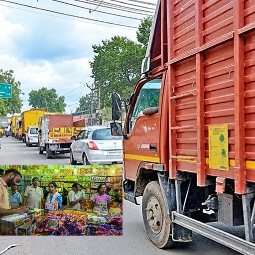 சிவகாசியில் சூடுபிடித்த பட்டாசு விற்பனை: வெளியூர் வாகனங்களால் கடும் போக்குவரத்து நெரிசல்!
